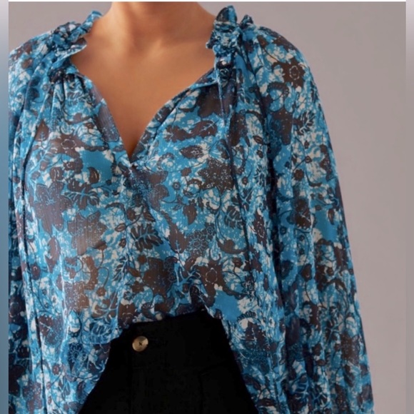 Anthropologie Blouse Size XS - Picture 2 of 9